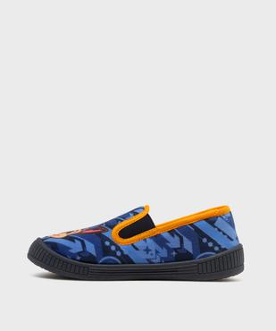 Chaussons pantoufles en velours imprimés Chase garçon - La Pat'Patrouille vue3 - PAT PATROUILLE - GEMO