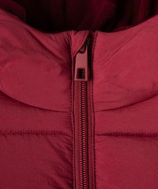 Blouson matelassé court à capuche fille vue2 - GEMO 4G FILLE - GEMO