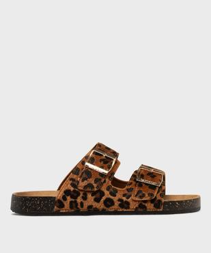 Sandales mules à semelle anatomique femme - Isotoner vue1 - ISOTONER - GEMO