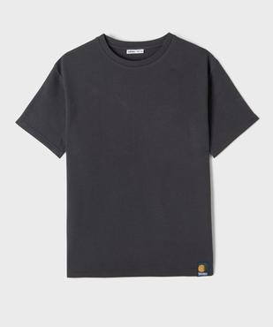 Tee-shirt manches courtes oversize en maille nid d'abeille garçon vue1 - GEMO 4G GARCON - GEMO