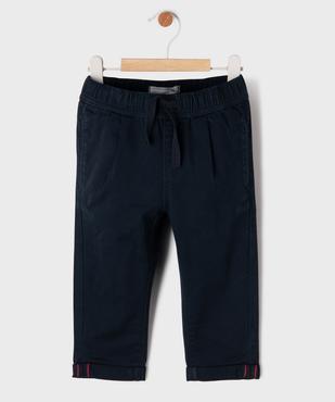 Pantalon chino avec taille ajustable bébé garçon - LuluCastagnette vue1 - LULUCASTAGNETTE - GEMO