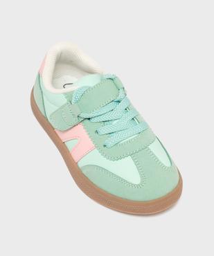 Baskets à scratch et lacets fantaisie fille - Lovely Wings vue5 - LOVELY WINGS - GEMO