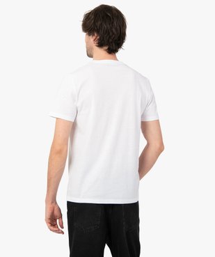 Tee-shirt homme à manches courtes à message - Gémo x Les Vilains Garçons vue3 - GEMO - GEMO
