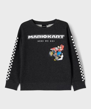 Sweat avec motif karting garçon - Mario Kart vue1 - MARIOKART - GEMO