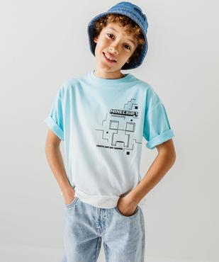 Tee-shirt Minecraft imprimé garçon vue8 - MINECRAFT - GEMO