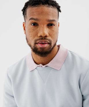 Sweat en molleton doux homme vue3 - GEMO 4G HOMME - GEMO