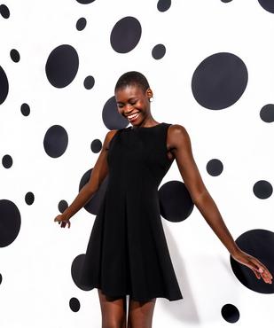 Robe courte sans manches bas évasé femme vue1 - GEMO 4G FEMME - GEMO