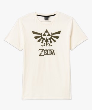 Tee-shirt manches courtes imprimé jeu vidéo homme - Zelda vue4 - ZELDA - GEMO