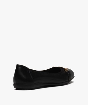 Ballerines femme unies à bride métallique vue4 - GEMO(URBAIN) - GEMO