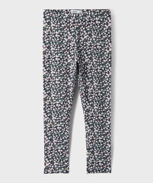 Legging imprimé en maille fine fille vue1 - GEMO 4G FILLE - GEMO