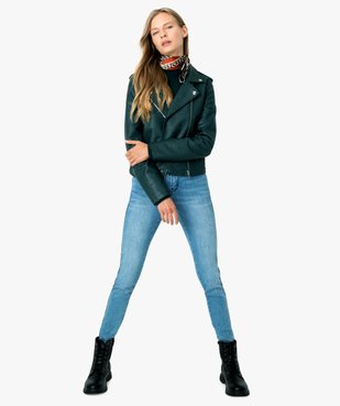 Blouson femme avec fermetures zippées vue5 - FOLLOW ME - Nikesneakers