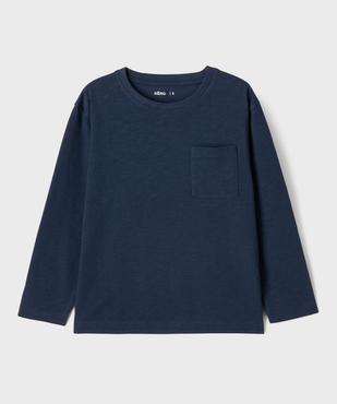 T-shirt manches longues poche garçon vue2 - GEMO (ENFANT) - GEMO