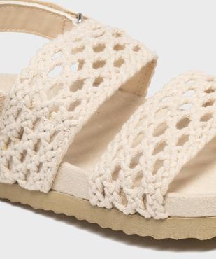 Sandales à scratch et brides crochetées fille - Lovely Wings vue6 - LOVELY WINGS - GEMO