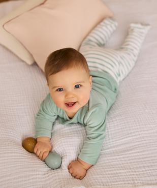 Pyjama 2 pièces en velours bébé garçon - LuluCastagnette vue7 - LULU CASTAGNETTE GEMO FOR GOOD - GEMO