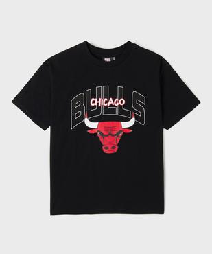 Tee-shirt manches courtes imprimé Bulls garçon - NBA vue1 - NBA - GEMO
