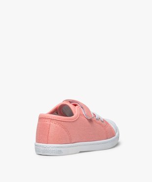 Tennis fille en toile pailletée et bout renforcé vue4 - GEMO (ENFANT) - GEMO