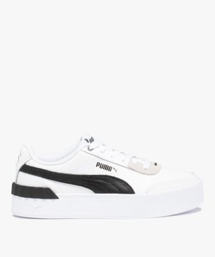 Baskets femme bicolores à lacets - Puma Carina Lift vue1 - PUMA - GEMO