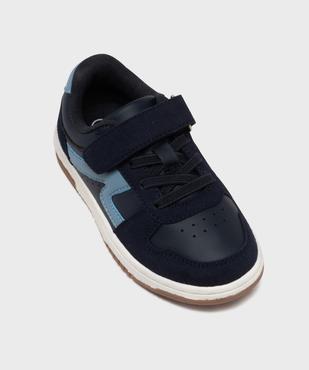 Baskets à scratch bicolores garçon - 5 Miles vue5 - 5 MILES - GEMO