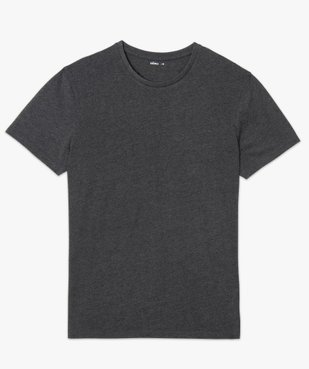 Tee-shirt homme à manches courtes uni vue4 - GEMO C4G HOMME - GEMO