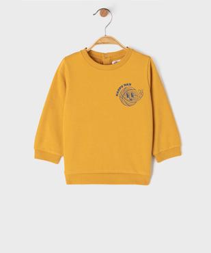 Sweat léger avec motif poitrine bébé garçon vue1 - GEMO(BEBE DEBT) - GEMO