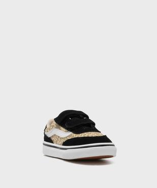 Baskets Brooklyn LS V à scratch à motif léopard fille - Vans  vue2 - VANS - GEMO