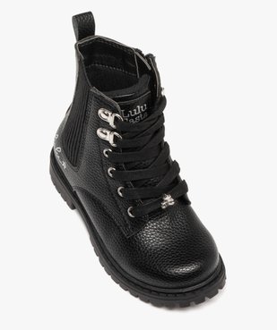 Boots fille unies Chelsea à semelle crantée - LuluCastagnette du 25 au 30 vue5 - LULU CASTAGNETT - GEMO