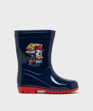 Bottes de pluie à motifs chiens garçon - La Pat Patrouille vue1 - PAT PATROUILLE - GEMO