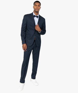 Chemise homme rayée coupe slim en coton stretch vue5 - GEMO (HOMME) - GEMO