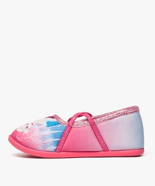 Chaussons fille avec motifs et paillettes La Reine des neiges - Disney vue3 - REINE DES NEIGE - GEMO