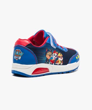 Baskets en toile avec motif et semelle clignotante - Pat Patrouille vue4 - PAT PATROUILLE - GEMO