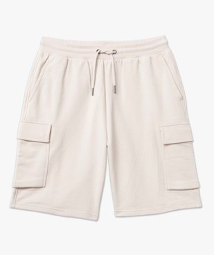 Bermuda homme en maille coupe cargo vue4 - GEMO (HOMME) - GEMO