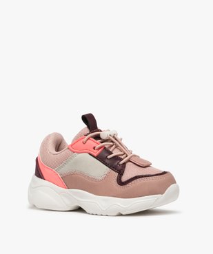 Baskets bébé fille das shoes légères vue2 - GEMO(BEBE DEBT) - GEMO