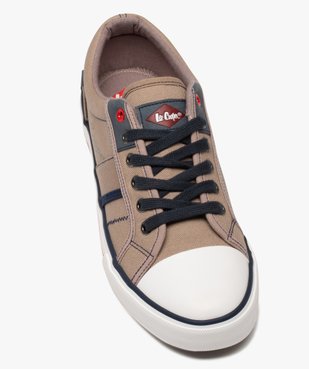 Baskets homme en toile délavée – Lee Cooper vue5 - LEE COOPER - GEMO