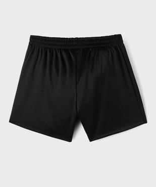 Short de sport à taille élastiquée et bandes fille vue3 - GEMO (JUNIOR) - GEMO