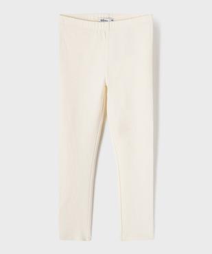 Legging fille en maille plus résistante vue2 - GEMO 4G FILLE - GEMO