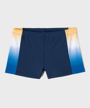 Maillot de bain avec bandes latérales garçon vue1 - GEMO 4G GARCON - GEMO