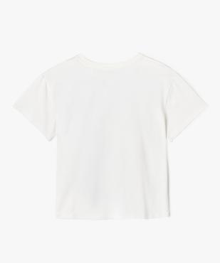 Tee-shirt manches courtes avec motif XXL fille - Camps United vue3 - CAMPS GEMO FOR GOOD - GEMO