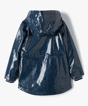Imperméable fille pailleté avec doublure douce vue4 - GEMO (ENFANT) - GEMO