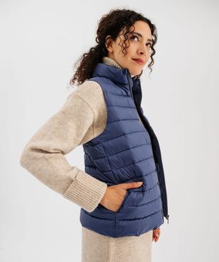 Doudoune fine sans manches à col montant femme vue1 - GEMO 4G FEMME - GEMO