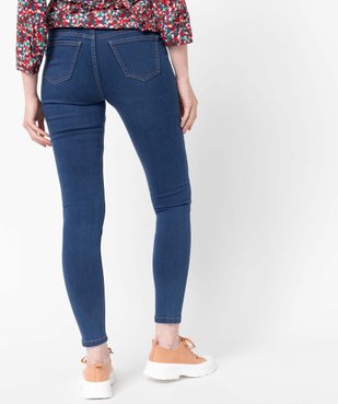Jean de grossesse coupe slim avec bandeau bas vue3 - GEMO (MATER) - GEMO