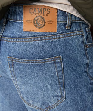 Jean homme coupe Straight - Camps United vue2 - CAMPS UNITED - GEMO