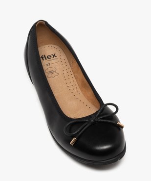 Ballerines confort avec noeud en corde femme vue5 - G'FLEX - GEMO