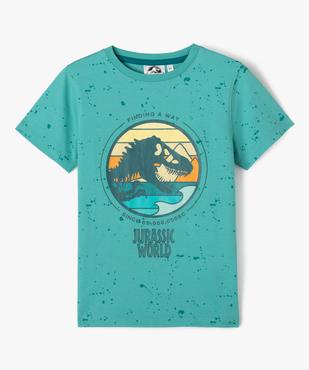 Tee-shirt à manches courtes avec motif dinosaure garçon - Jurassic World vue1 - JURASSIC WORLD - GEMO