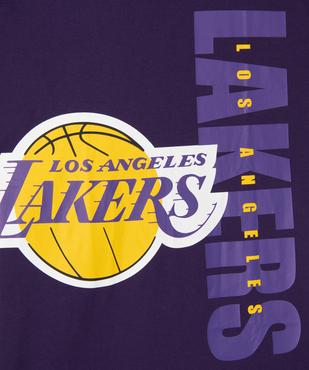 Tee-shirt manches courtes inscription Los Angeles garçon - NBA vue3 - NBA - GEMO