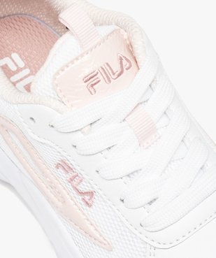 Baskets femme bi-matières à lacets - Fila vue6 - FILA - GEMO
