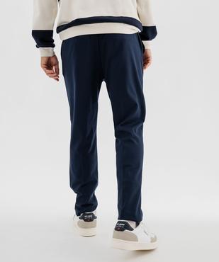 Pantalon en toile avec taille ajustable homme vue4 - GEMO 4G HOMME - GEMO