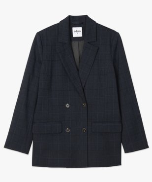 Veste femme fermeture croisée et double boutonnage vue4 - GEMO(FEMME PAP) - GEMO