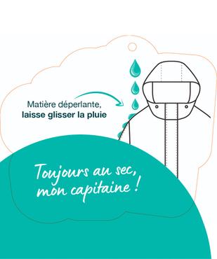 Manteau imperméable à capuche avec doublure chaude bébé fille vue6 - GEMO(BEBE DEBT) - GEMO