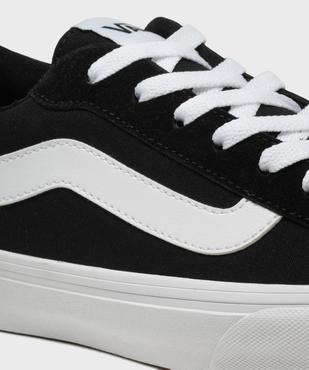 Baskets basses en cuir suédé et textile homme - Vans vue6 - VANS - GEMO