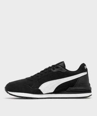Baskets basses ST Runner V4 en cuir suédé homme - Puma vue3 - PUMA - GEMO